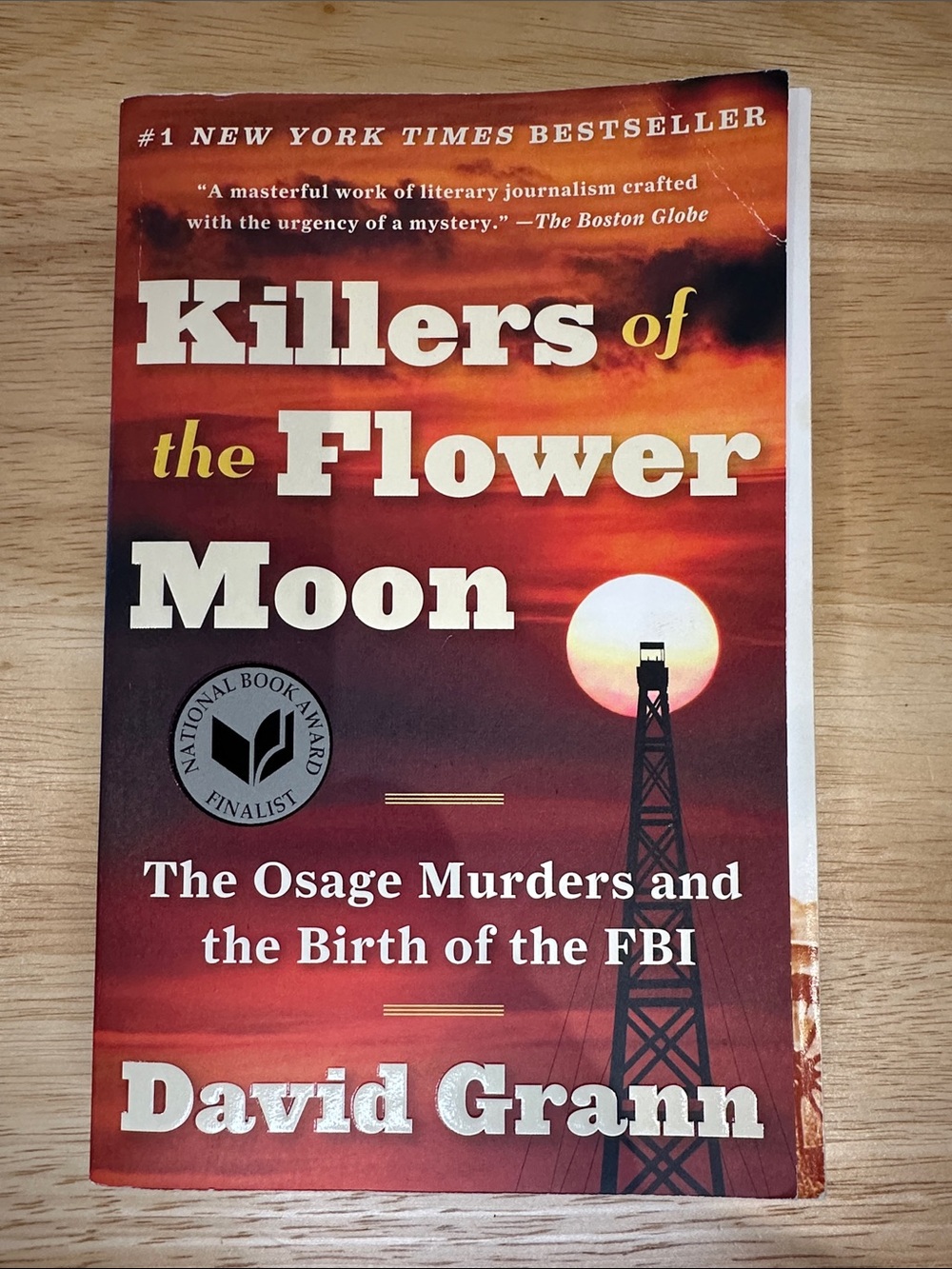 Signed by Lily Gladstone - Killers of the Flower Moon by David Grann